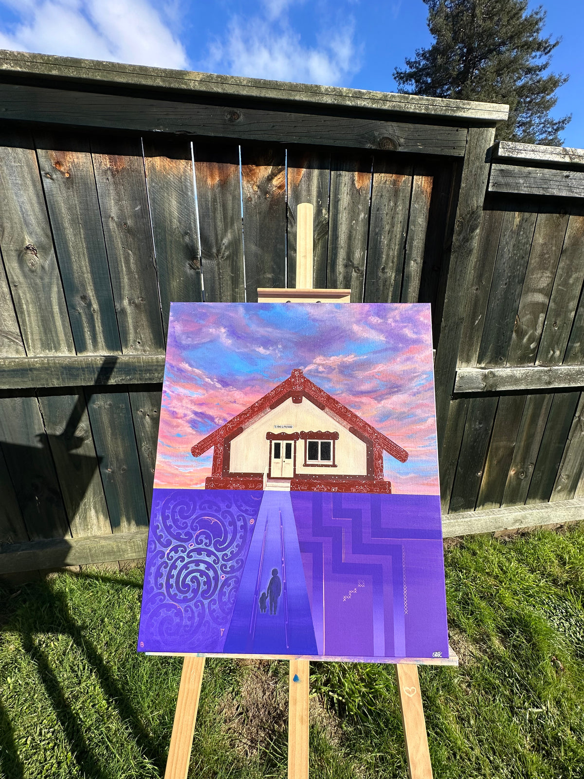 Commission Marae painting