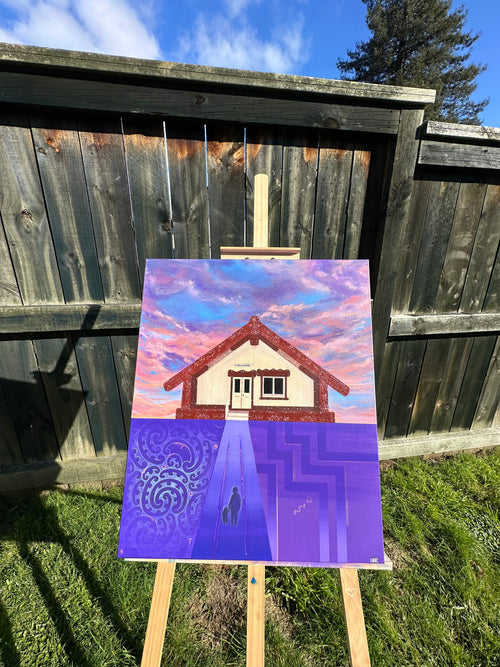 Commission Marae painting