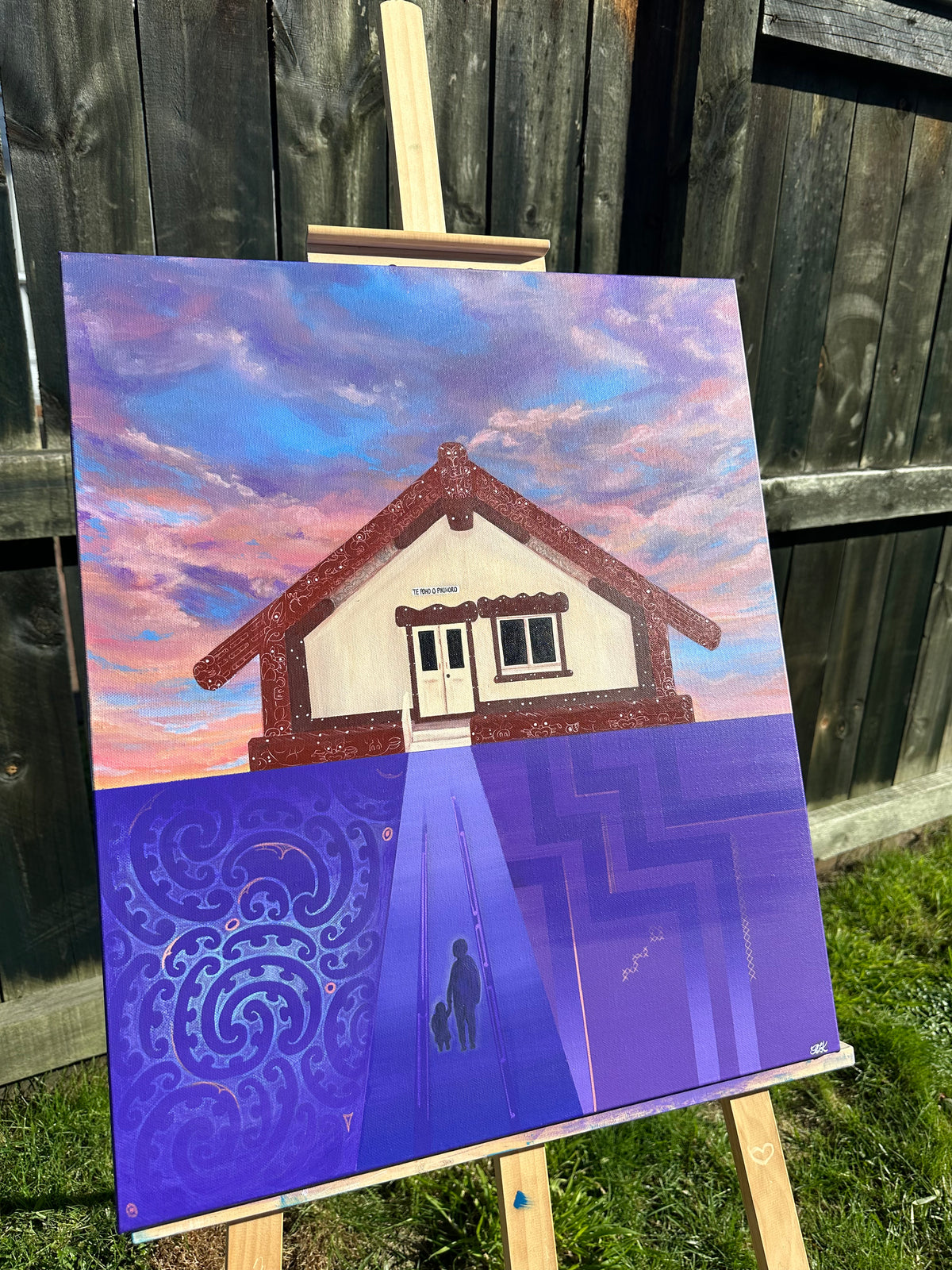 Commission Marae painting