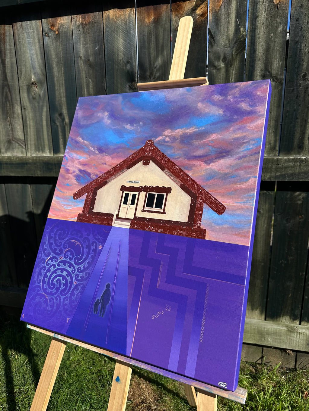 Commission Marae painting