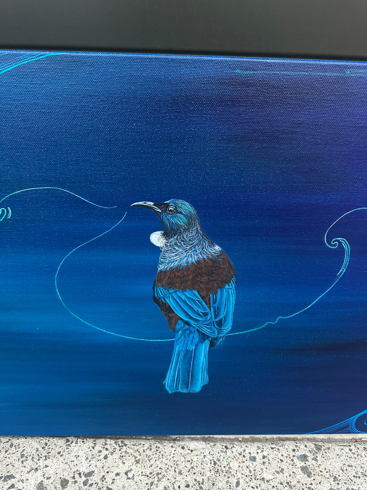 Tūī commission piece