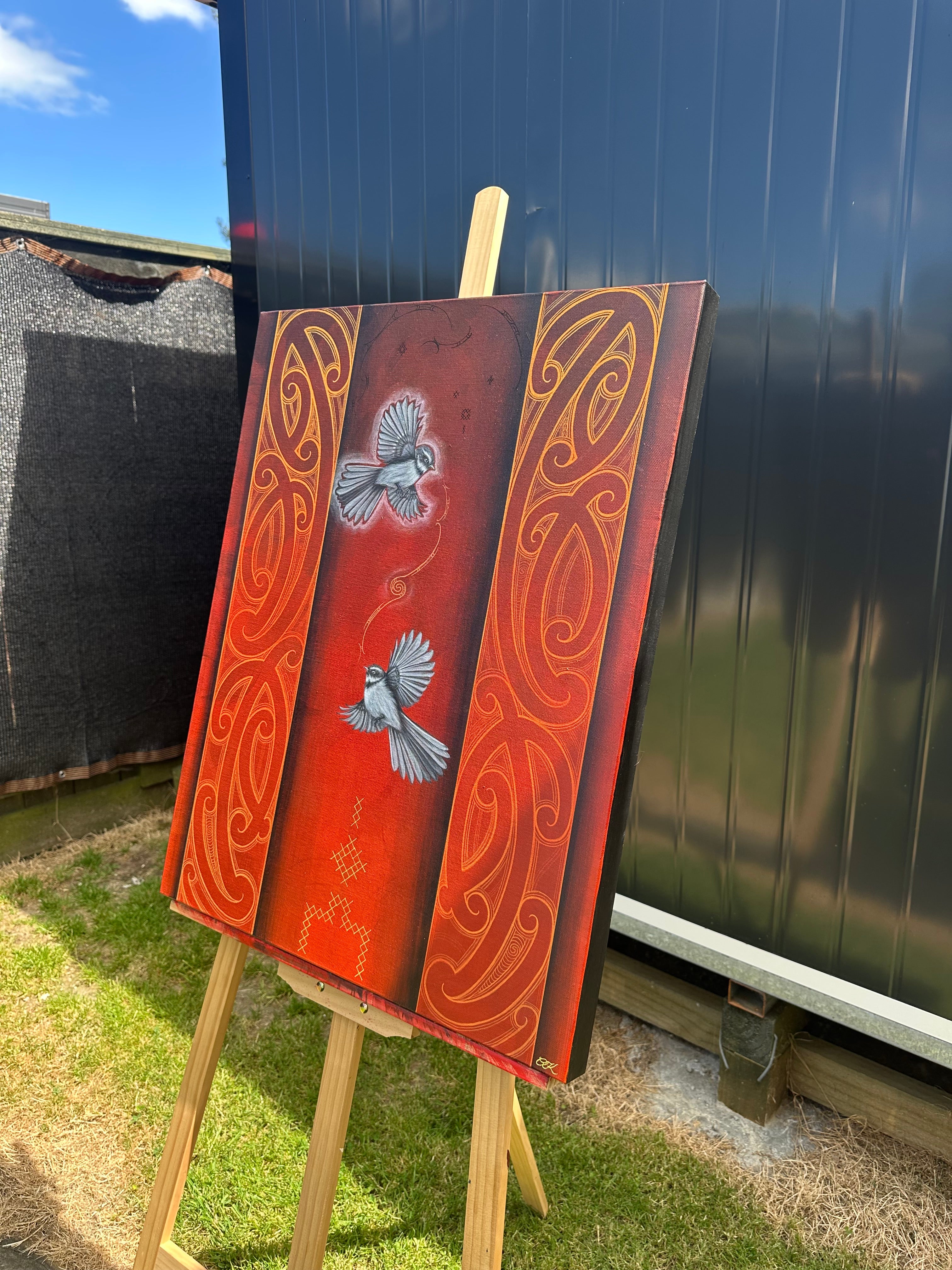 Tīrairaka commissioned painting