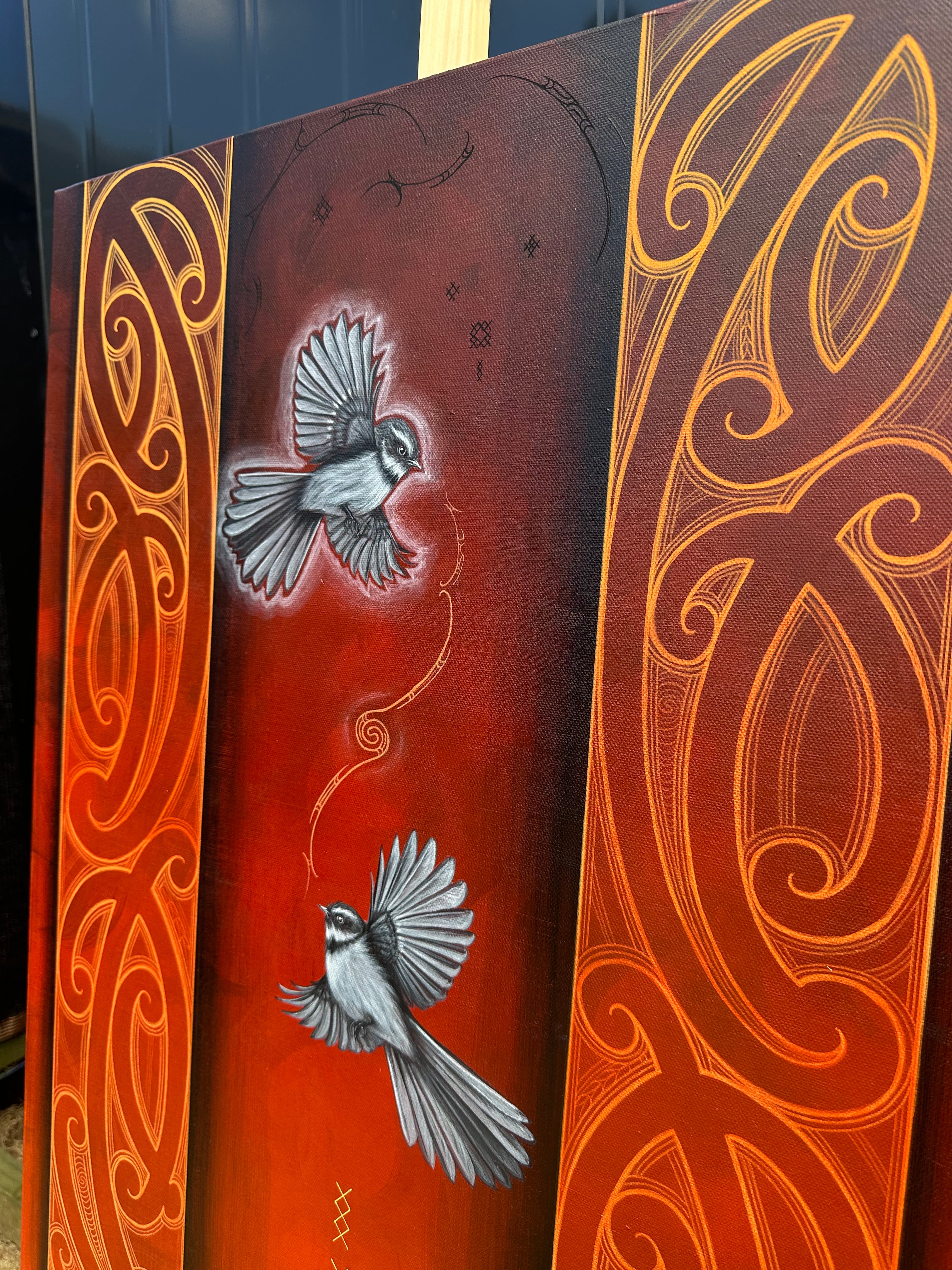 Tīrairaka commissioned painting